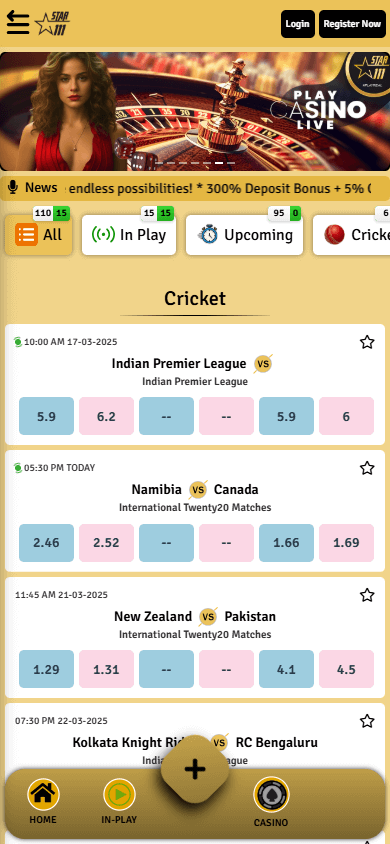 Star111 Casino Mobile screenshot